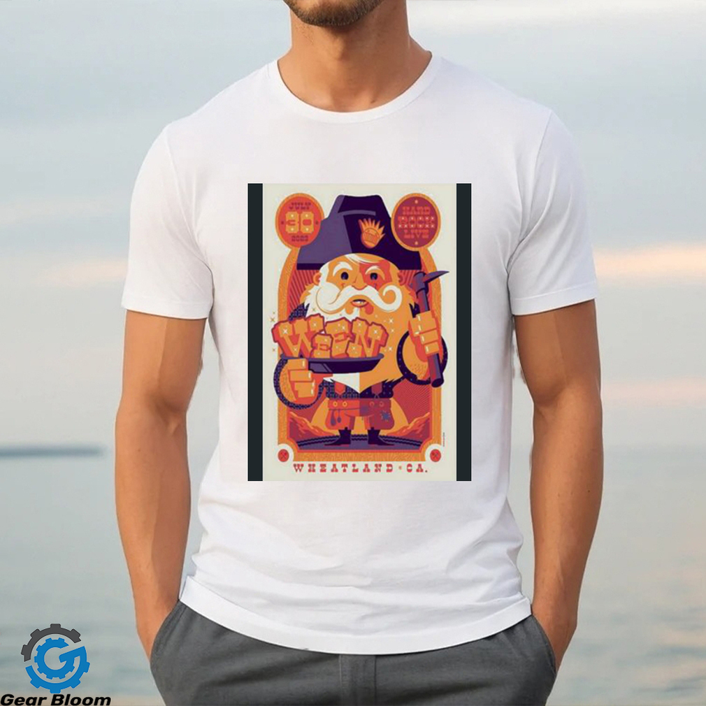 Ween Hard Rock Live Wheatland, CA 2023 Poster Shirt Ween Hard Rock Live Wheatland, CA 2023 Poster Shirt