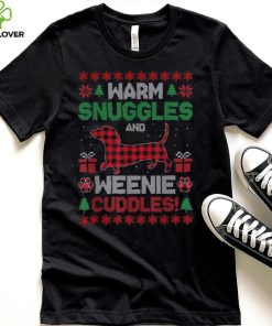 Weenie Dog Christmas Pajama Cute Weiner Christmas Shirt