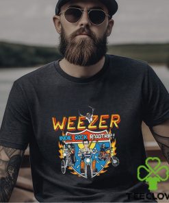 Weezer Indie Rock Roadtrip Admat Tour 2023 Shirt