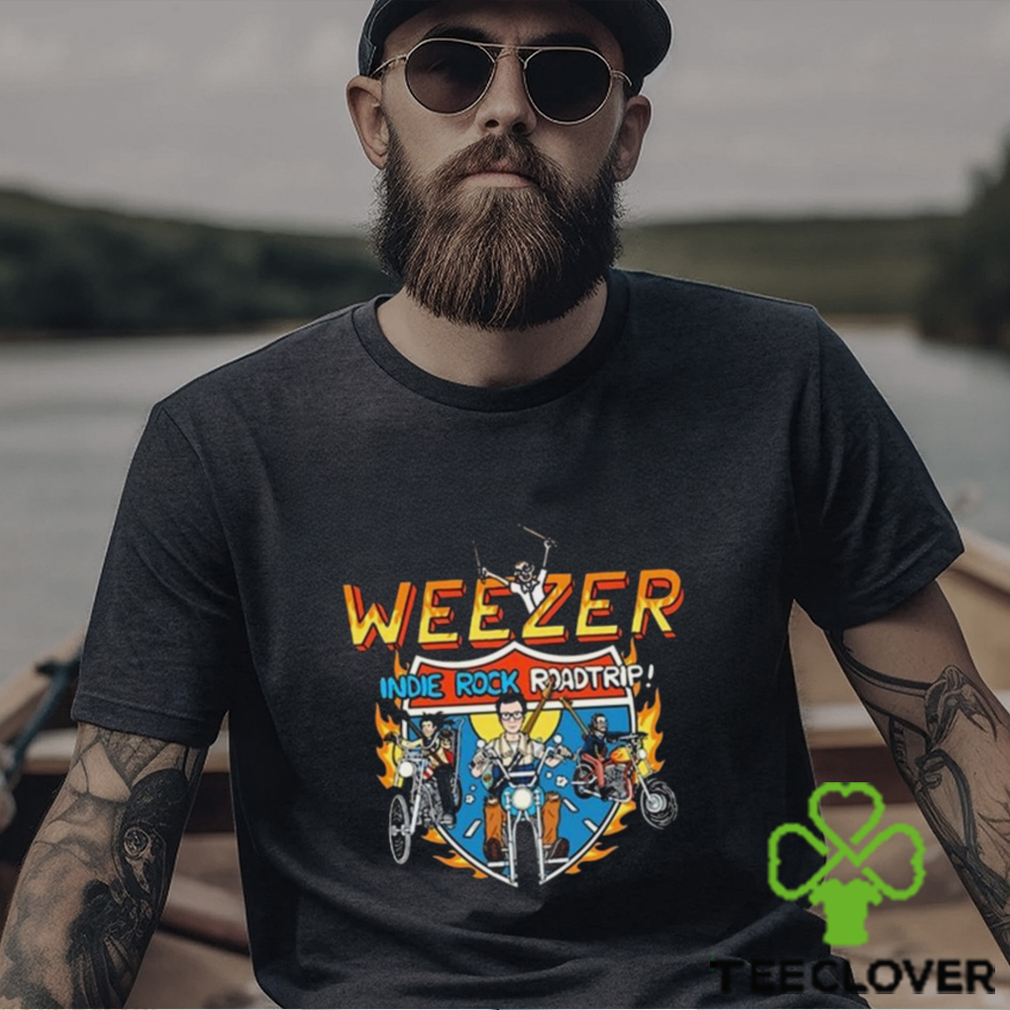 Weezer Indie Rock Roadtrip Admat Tour 2023 Shirt Weezer Indie Rock Roadtrip Admat Tour 2023 Shirt