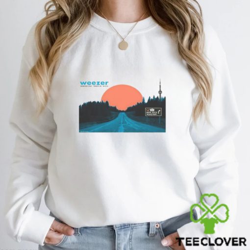 Weezer July 4th, 2023 Budweiser Stage, Toronto, ON Poster hoodie, sweater, longsleeve, shirt v-neck, t-shirt