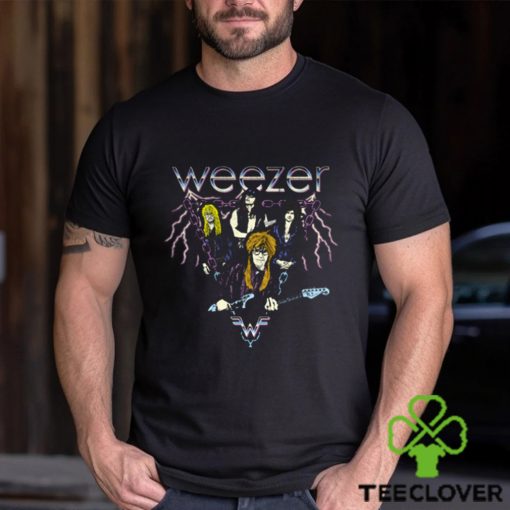 Weezer Shirt Tour 2023 Metal Rock Gift Double Sided Black Thoodie, sweater, longsleeve, shirt v-neck, t-shirt