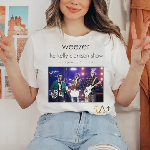 Weezer the kelly clarkson show 2024 on may 15 classic hoodie, sweater, longsleeve, shirt v-neck, t-shirt