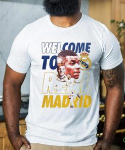 Welcom To Real Madrid Kylian Mbappe shirt