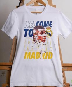 Welcom To Real Madrid Kylian Mbappe shirt