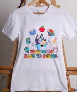 Welcome Back To School Bluey Cartoon shirt