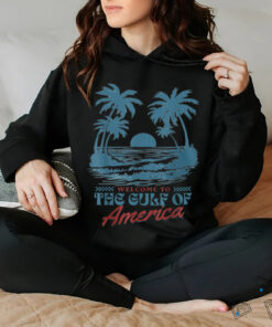 Welcome To America's Gulf Beach Retro Gulf Of USA America T Shirt