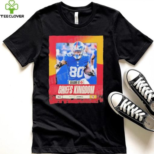 Welcome To Kansas City Chiefs Richie James NFL T Shirt