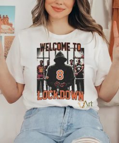 Welcome To Lockdown Basketball In Prison Shirt