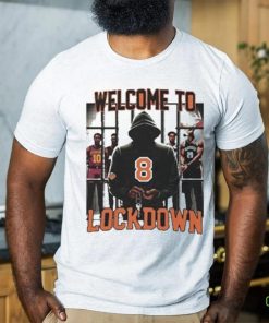 Welcome To Lockdown Basketball In Prison Shirt