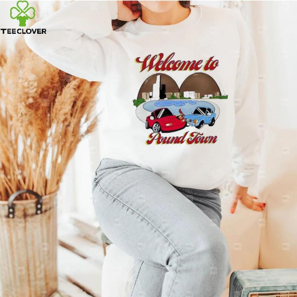 Welcome To Pound Town Baseball shirt Welcome To Pound Town Baseball shirt