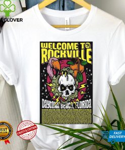 Welcome To Rockville 2024 Daytona Beach FL Poster t shirt