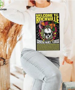 Welcome To Rockville 2024 Daytona Beach FL Poster t hoodie, sweater, longsleeve, shirt v-neck, t-shirt