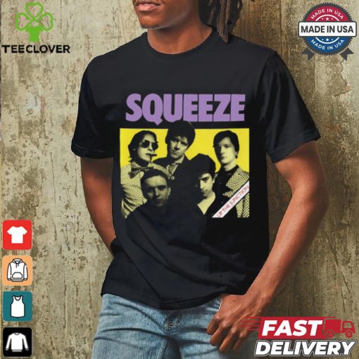 Welcome To Squeeze Musician Band T Shirt