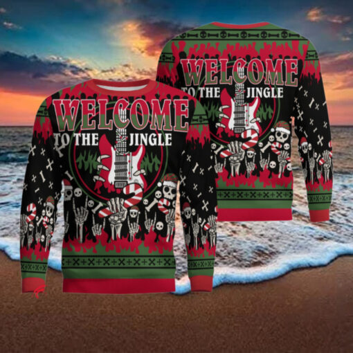 Welcome To The Jingle 2024 Ugly Christmas Sweater