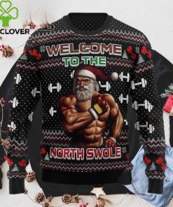 Welcome To The North Swole Ugly Christmas Sweater, Xmas Sweatshirt