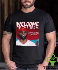 Welcome To The Team Lebron James Infielder Funny Meme Funny Gift Classic T Shirt