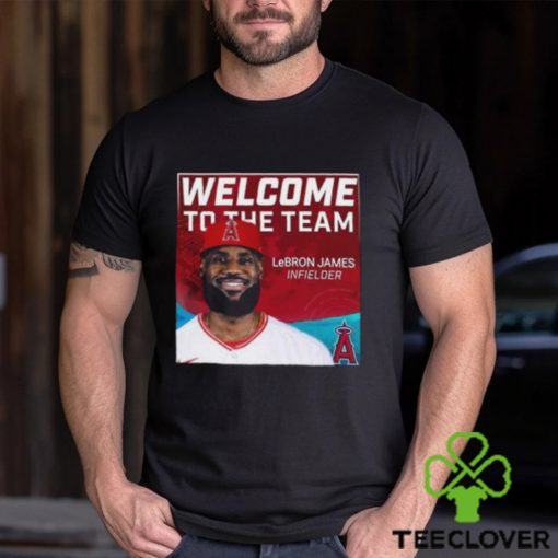 Welcome To The Team Lebron James Infielder Funny Meme Funny Gift Classic T Shirt