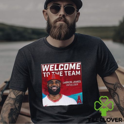 Welcome To The Team Lebron James Infielder Funny Meme Funny Gift Classic T Shirt