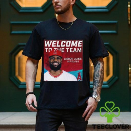 Welcome To The Team Lebron James Infielder Funny Meme Funny Gift Classic T Shirt