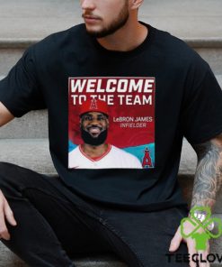 Welcome To The Team Lebron James Infielder Funny Meme Funny Gift Classic T Shirt