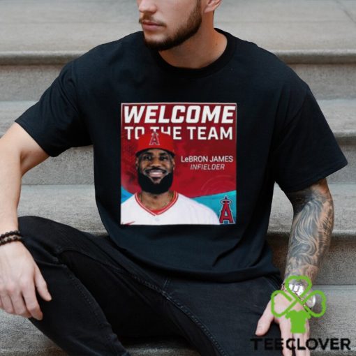 Welcome To The Team Lebron James Infielder Funny Meme Funny Gift Classic T Shirt