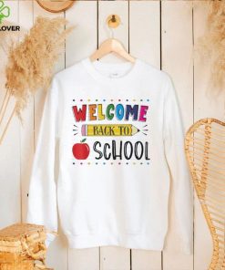 Welcome back to school first day of school teachers student shirt