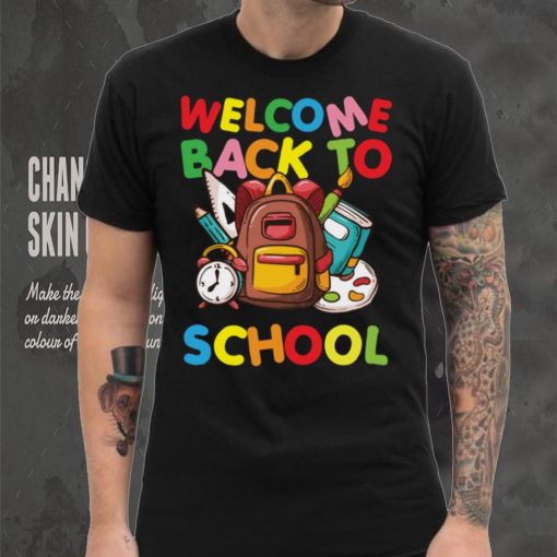 Welcome back to school kids shirt