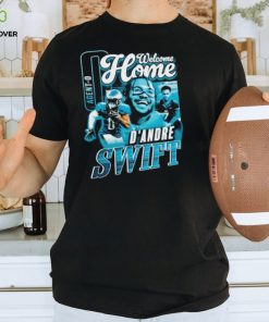 Welcome home D’Andre Swift vintage shirt