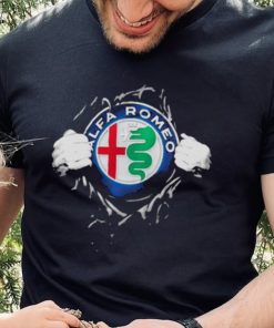 Welcome the new look of Alfa Romeo logo shirt