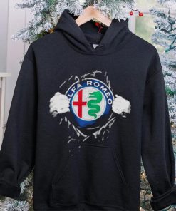 Welcome the new look of Alfa Romeo logo shirt