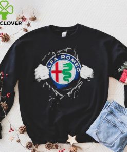 Welcome the new look of Alfa Romeo logo shirt