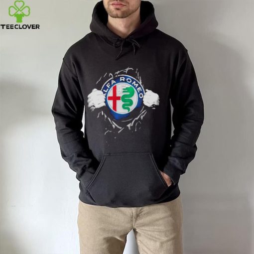 Welcome the new look of Alfa Romeo logo shirt