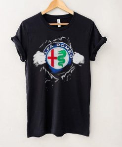 Welcome the new look of Alfa Romeo logo shirt