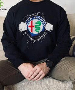 Welcome the new look of Alfa Romeo logo shirt
