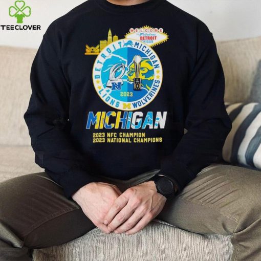 Welcome to Fabulous Detroit Lions Michigan Wolverines 2023 hoodie, sweater, longsleeve, shirt v-neck, t-shirt