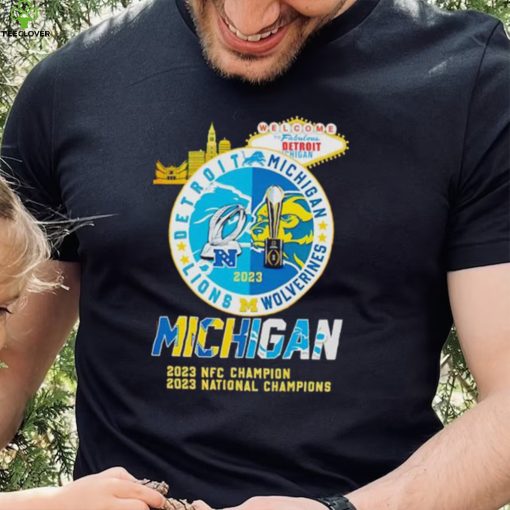 Welcome to Fabulous Detroit Lions Michigan Wolverines 2023 hoodie, sweater, longsleeve, shirt v-neck, t-shirt