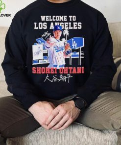 Welcome to Los Angeles Dodgers Shohei Ohtani signature shirt