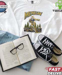 Welcome to Michigan Wolverines Football skeleton player shirt