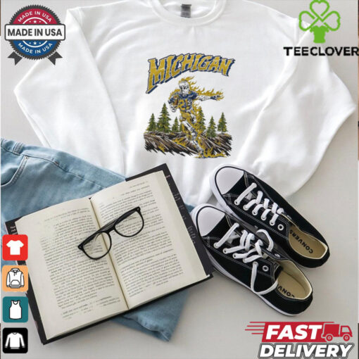 Welcome to Michigan Wolverines Football skeleton player shirt