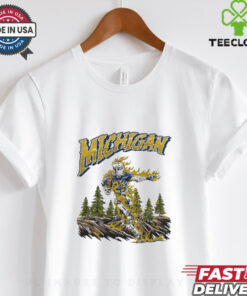 Welcome to Michigan Wolverines Football skeleton player shirt
