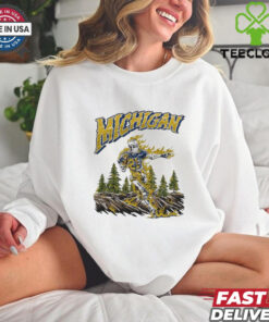 Welcome to Michigan Wolverines Football skeleton player shirt