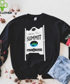 Welcome to Summit enjoy the great outdoors hoodie, sweater, longsleeve, shirt v-neck, t-shirt