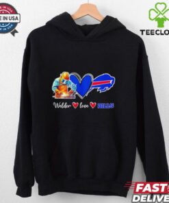 Welder love Buffalo Bills heart shirt
