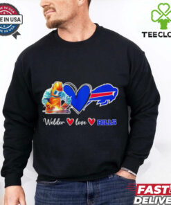 Welder love Buffalo Bills heart shirt