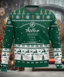 Weller Bourbon Ugly Sweater Christmas 3D Printed