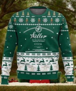 Weller Bourbon Ugly Sweater Christmas 3D Printed