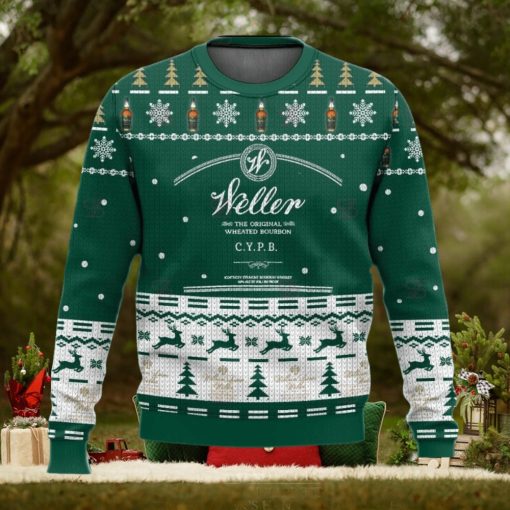 Weller Bourbon Ugly Sweater Christmas 3D Printed