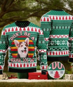 Welsh Corgi Dog Dad Ugly Christmas Sweater Christmas Noel Gift