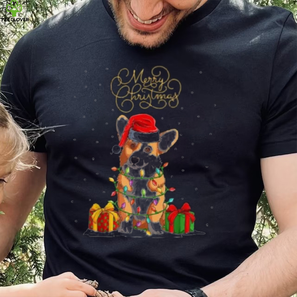 Welsh Corgi Pembroke Merry Christmas Xmas Christmas Corgi Unisex Shirt Welsh Corgi Pembroke Merry Christmas Xmas Christmas Corgi Unisex Shirt
